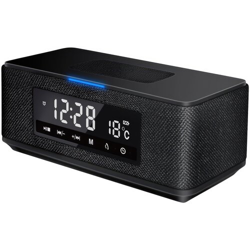 Radiobudzik PLATINET PMGQ15B Czarny