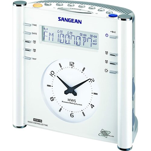 Radiobudzik SANGEAN RCR-3 Biały