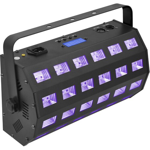 Reflektor + Stroboskop LIGHT4ME LED UV 24x3W