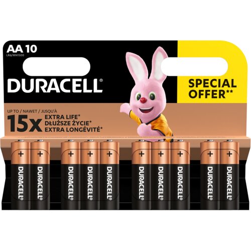 Baterie AA LR6 DURACELL (10 szt.)