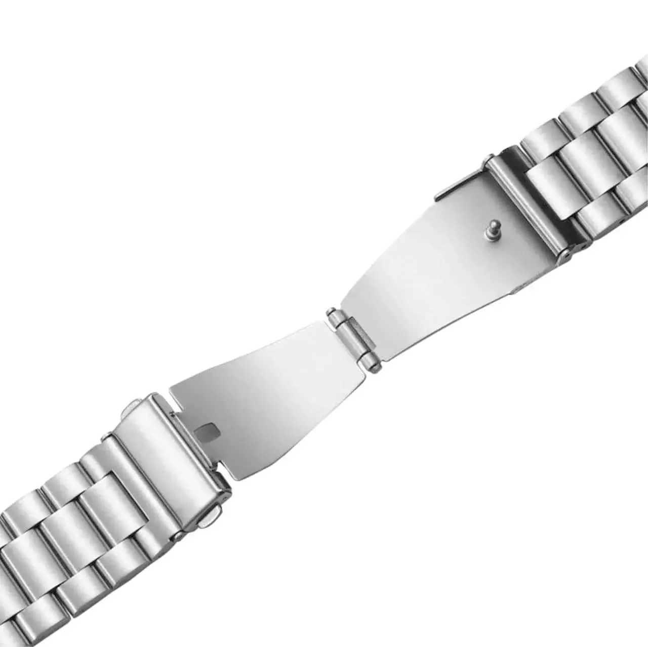 Pasek PURO Metal Stainless Band do Samsung Galaxy Watch 4/4 Classic (40/42/44/46mm) Srebrny