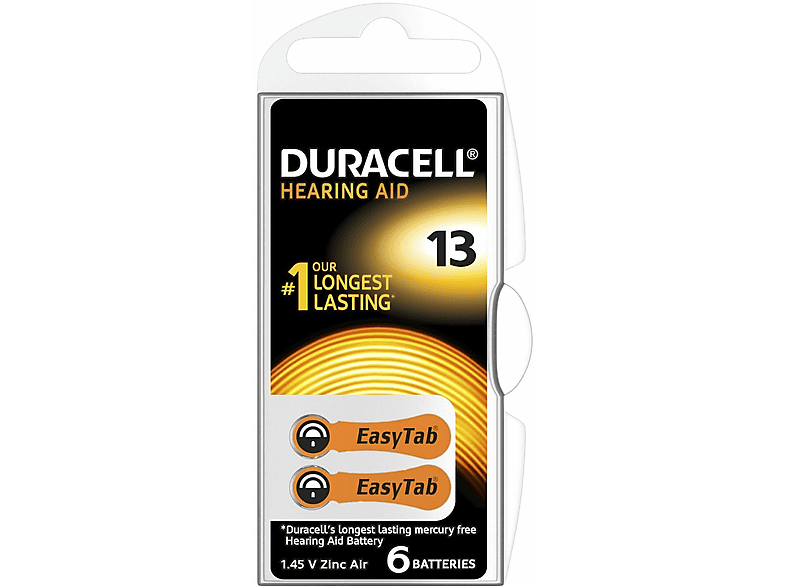 Baterie PR48 DURACELL (6 szt.)
