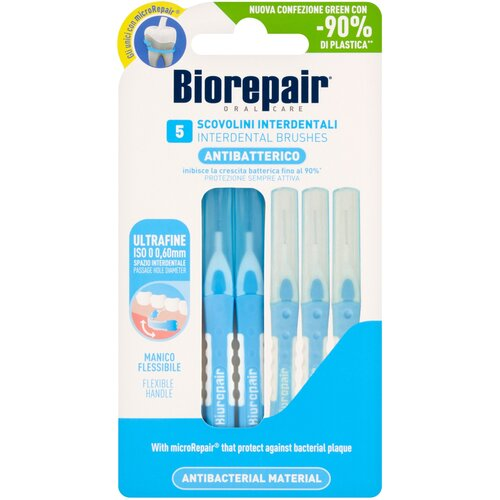 Szczoteczki międzyzębowe BIOREPAIR Cylindryczne (5 sztuk)