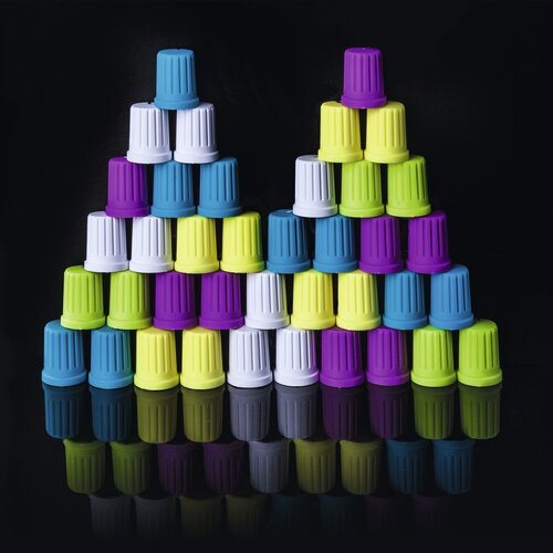 Nakładki na pokrętła RELOOP Knob Cap Set Niebieski (8 sztuk)