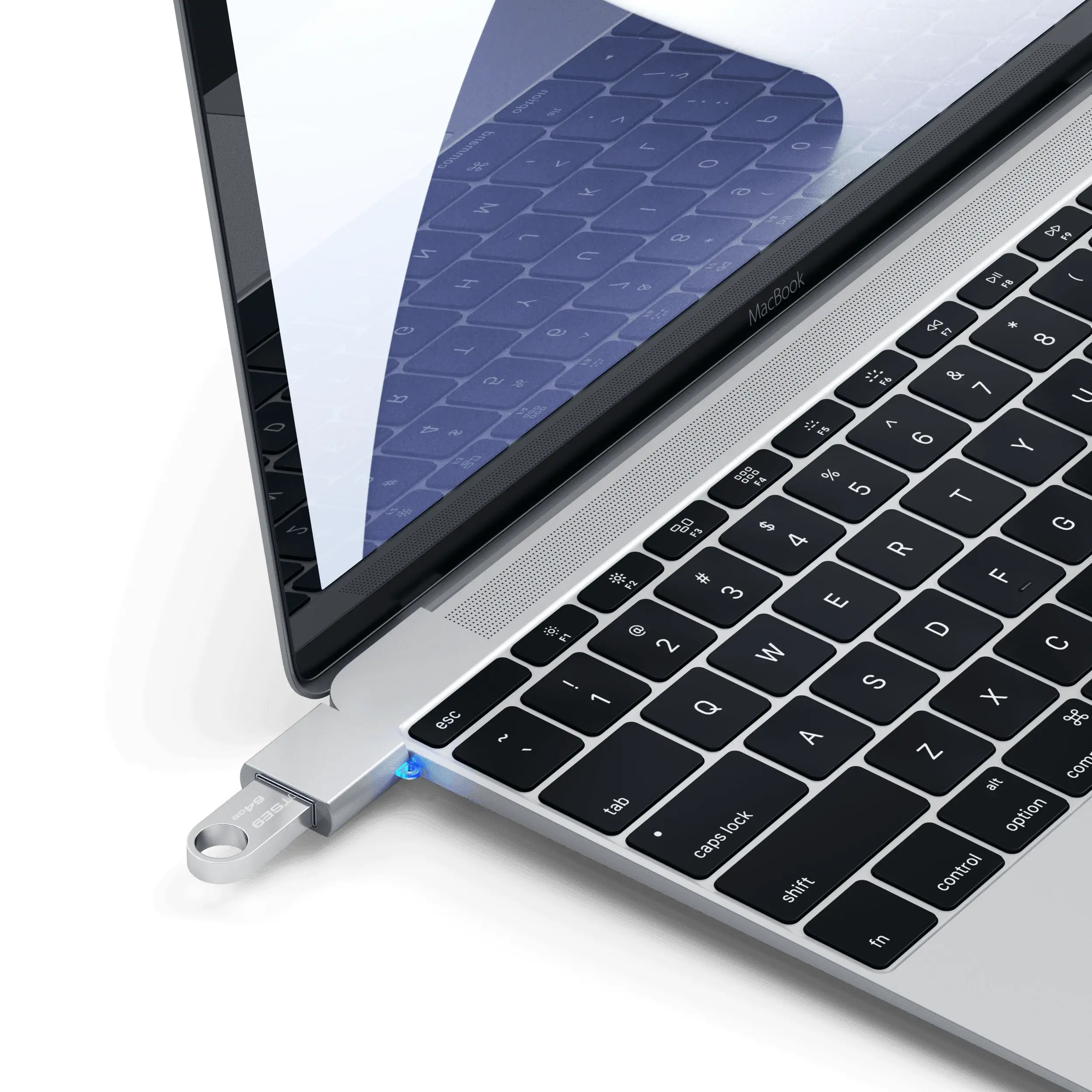 Adapter SATECHI USB-C do USB-A 3.0 Srebrny