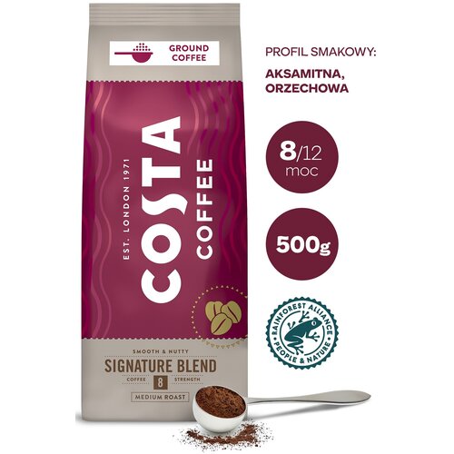 Kawa mielona COSTA COFFEE Signature Blend Medium 0.5 kg