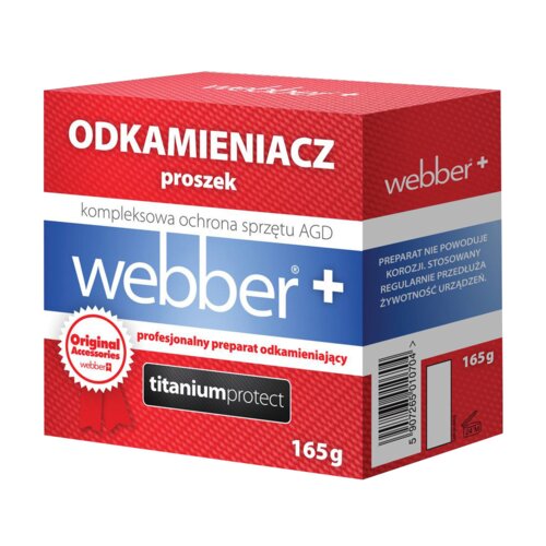 Odkamieniacz do czajników i ekspresów WEBBER 165 g