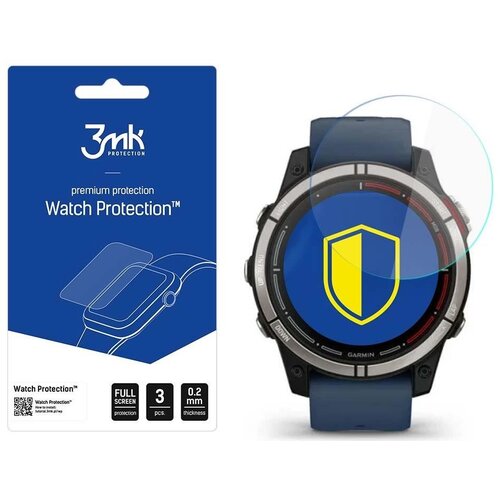 Szkło hybrydowe 3MK Watch Protection do Garmin Quatix 7