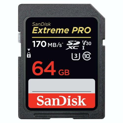 Karta pamięci SANDISK Extreme Pro SDXC 64GB