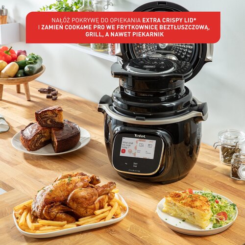 Pokrywa do zapiekania TEFAL Cook4Me Extra Crispy EY1508