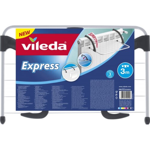 Suszarka na pranie VILEDA Express Czarno-biały