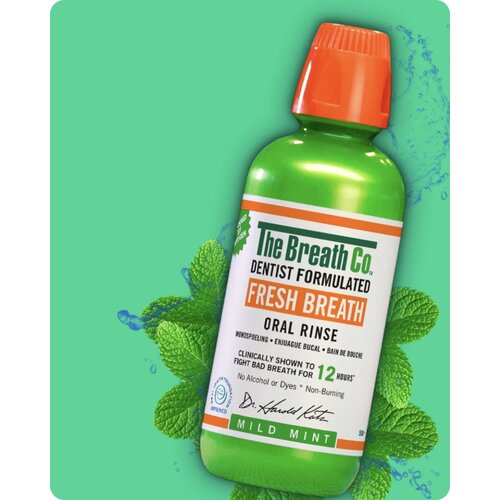 Płyn do płukania jamy ustnej THE BREATH CO Łagodna Mięta 500 ML