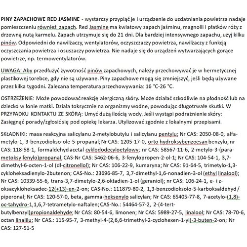Wkład zapachowy STADLER FORM Red Jasmine
