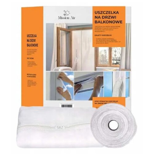 Uszczelka na drzwi balkonowe MISSION AIR AirLock Balkon do klimatyzator贸w przeno艣nych