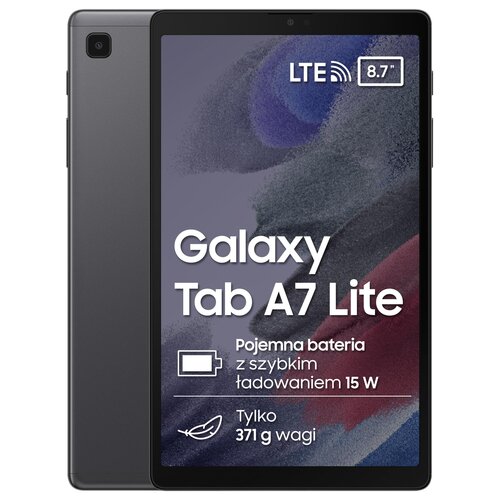 Tablet SAMSUNG Galaxy Tab A7 Lite 8.7'' 3/32 GB LTE Wi-Fi Szary