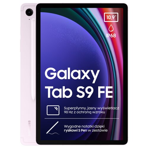 Tablet SAMSUNG Galaxy Tab S9 FE 10.9" 6/128 GB Wi-Fi Lawendowy + Rysik S Pen