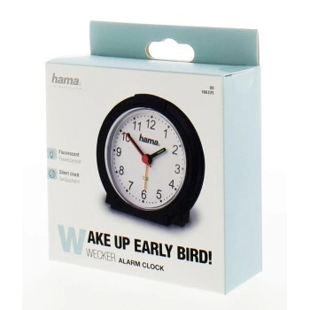 Budzik HAMA Classic Czarny