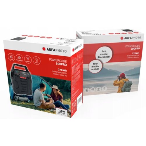 Stacja zasilania AGFAPHOTO PowerCube 300Pro 278Wh