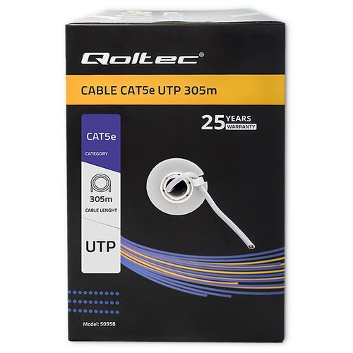 Kabel sieciowy QOLTEC 50358 305 m