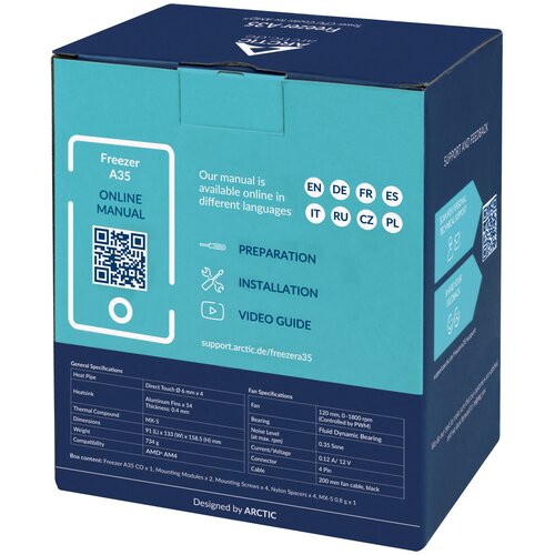 Chłodzenie CPU ARCTIC Freezer A35