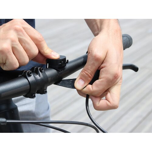Uchwyt na telefon do roweru SHAPEHEART SR-Bike Uni Czarny