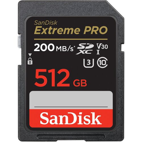 Karta pamięci SANDISK Extreme PRO SDXC 512GB