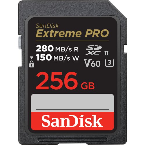 Karta pamięci SANDISK Extreme PRO SDXC 256GB