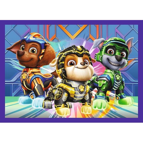 Puzzle TREFL Psi Patrol Bohaterowie na ratunek 4w1 The Mighty Movie 2023 34621 (207 element贸w)