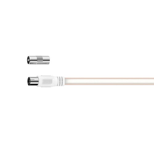 Kabel antenowy gniazdo - wtyk HAMA 1.5 m