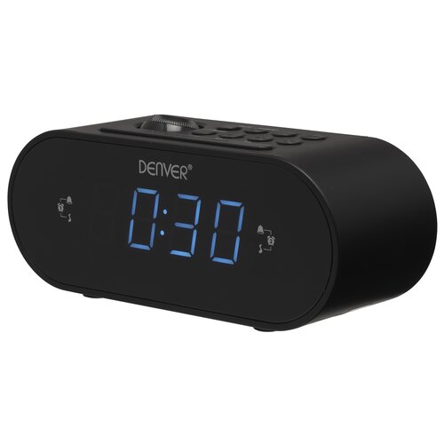 Radiobudzik DENVER CRP-717B Czarny