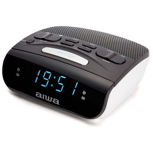 Radiobudzik AIWA CR-15 Czarno-biały