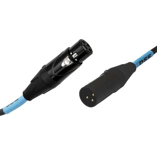Kabel SSQ DMX5 XLR męski - XLR żeński Oświetleniowy 5 m