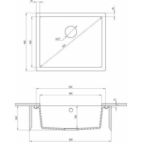 Zlewozmywak DEANTE Corda ZQA N10C Nero