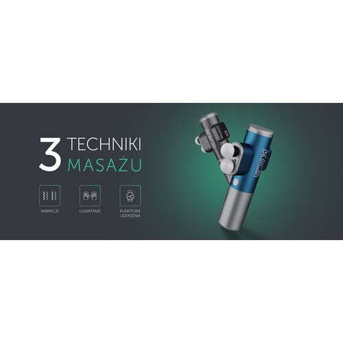 Masażer ręczny Gun KICA 3 Niebieski