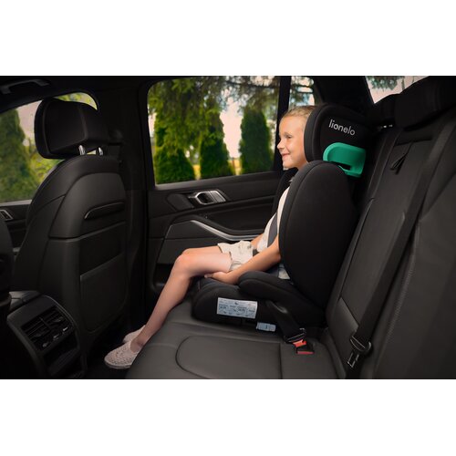 Fotelik samochodowy LIONELO Hugo I-Size (15-36 kg) Czarny