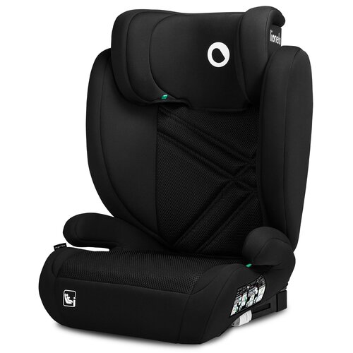 Fotelik samochodowy LIONELO Hugo I-Size (15-36 kg) Czarny