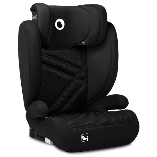 Fotelik samochodowy LIONELO Hugo I-Size (15-36 kg) Czarny