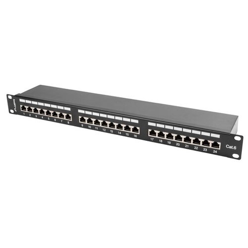 Patch panel LANBERG PPS6-1024-B