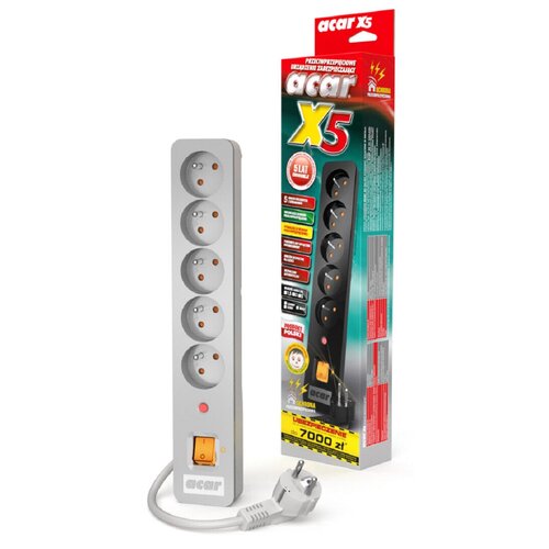 Listwa ACAR X5 (3 m) Szary