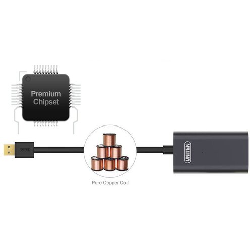 Kabel USB - USB UNITEK 5 m