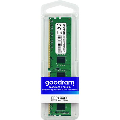 Pamięć RAM GOODRAM 8GB 2666MHz DDR4 DIMM GR2666D464L19S/8G