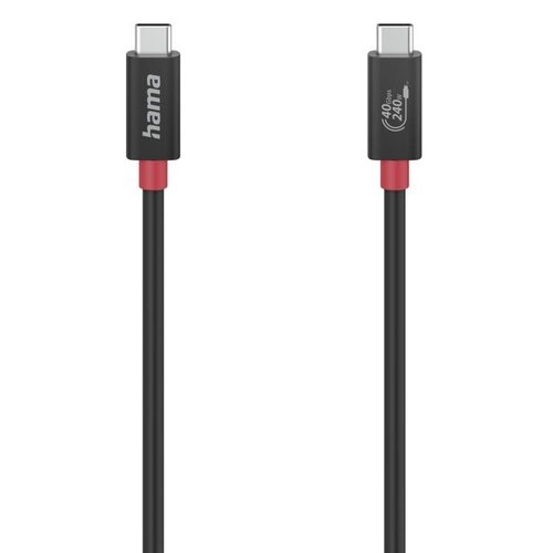 Kabel USB-C - USB-C HAMA 200779 1 m Czarny