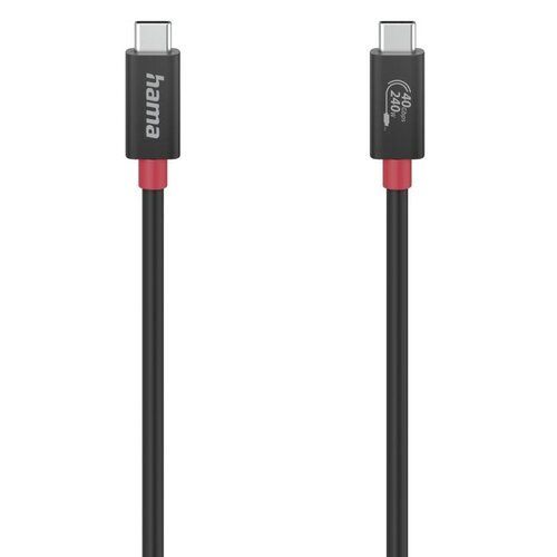 Kabel USB-C - USB-C HAMA 200779 1 m Czarny