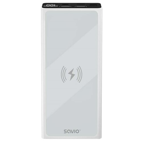 Powerbank SAVIO BA-06 10000mAh 20W Biały