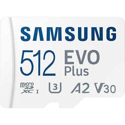 Karta pamięci SAMSUNG Evo Plus microSDXC 512GB + Adapter