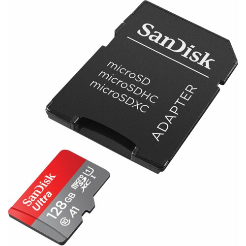 Karta pamięci SANDISK Ultra microSDXC 128GB + Adapter